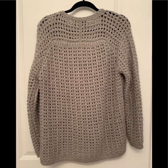 💜LINE v neck knit sweater - Picture 2 of 2